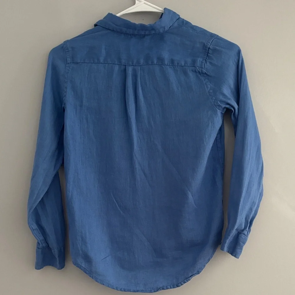 Janie and Jack Classic Navy Button-Down Shirt